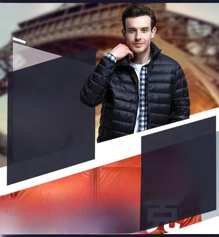 Men's Lightweight Winter Jacket