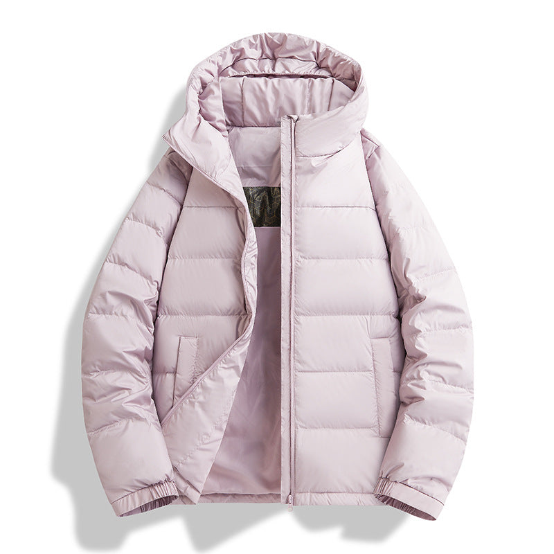 Lightweight Hooded Down Jacket