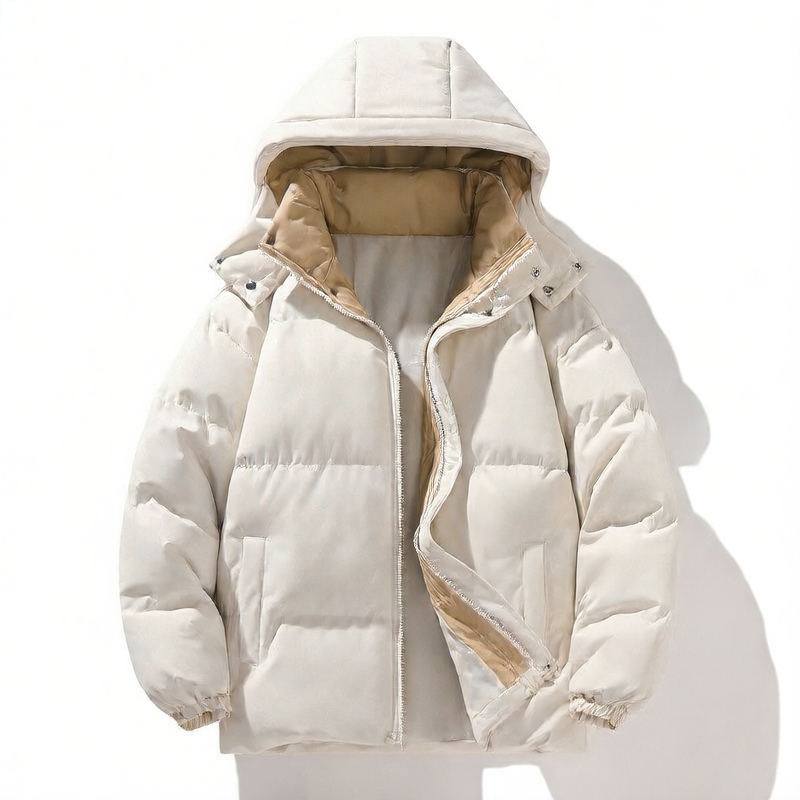 Winter Hooded Cotton Coat