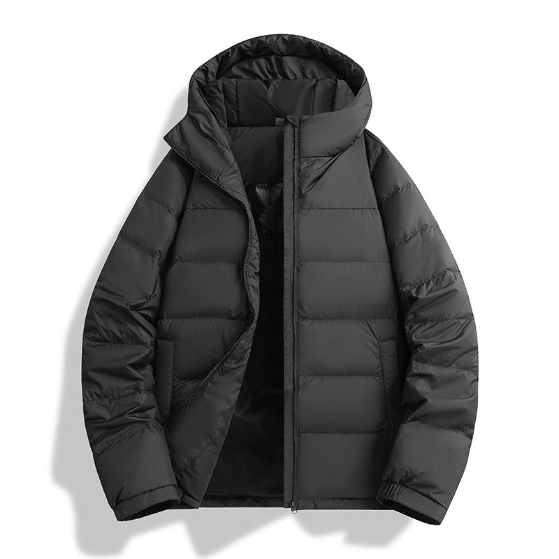 Lightweight Hooded Down Jacket